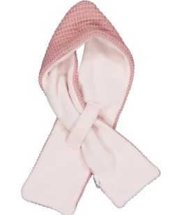 Écharpe, bonnet et gants - Rose