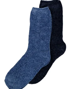 Chaussettes d'intérieur - Bleu