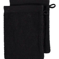 Gant de toilette - Noir