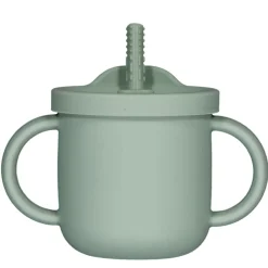 Gobelet avec paille - Vert