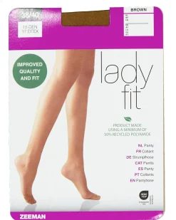 Lady fit Collant - Marron