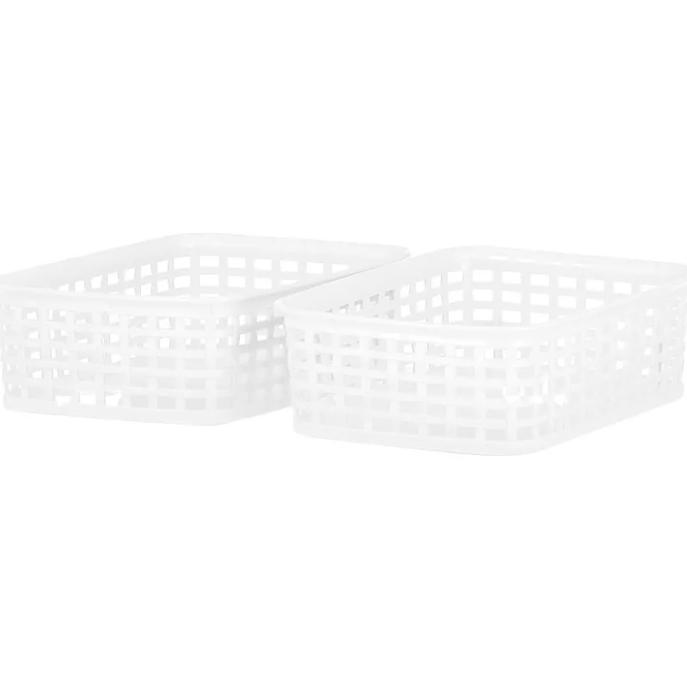 Panier de rangement - Blanc