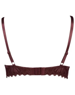 Plunge Soutien-gorge non paddé - Marron