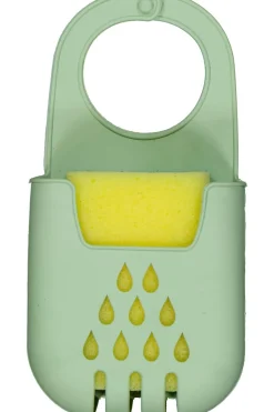 Porte-éponge avec éponge - Vert